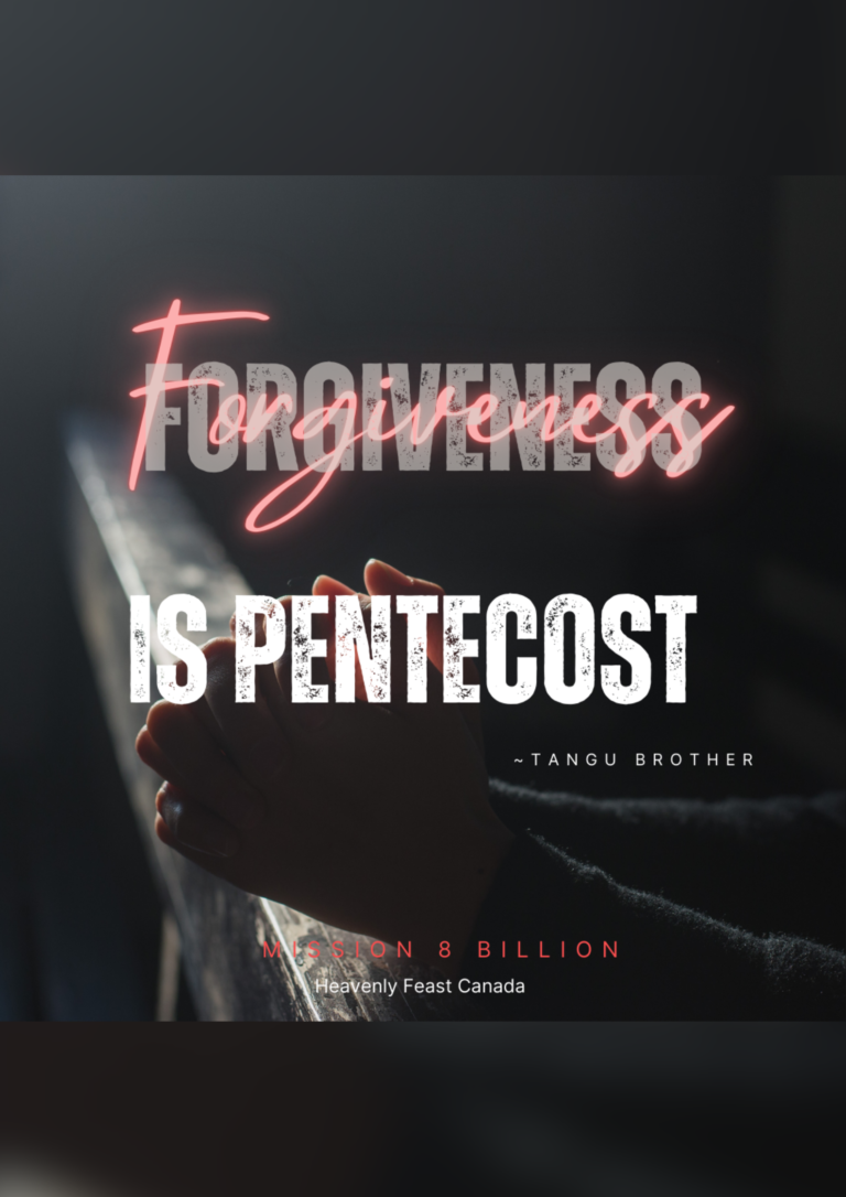 ForgivenessIsPentecost